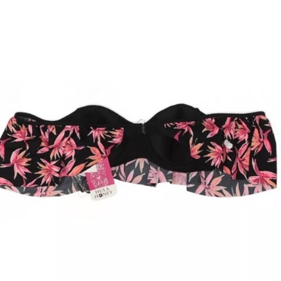 NWT Hula Honey bathing suit top Medium B2 - Picture 2 of 2